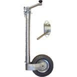 Industrial Ribbed Jockey Assembly and Clamp 205 x 50 Tyre