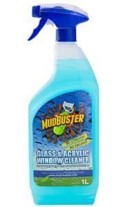 MUDBUSTER GLASS & ACRYLIC CLEANER 1L