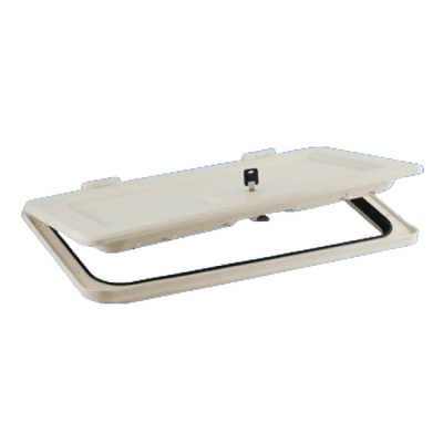 NBB Battery Box Door WHITE With Infill