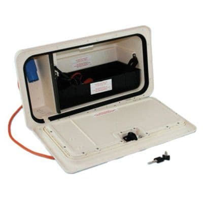 NBB White Battery Box & Door