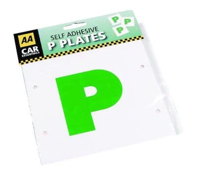P Plates  2 Pack Self Adhesive