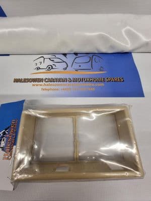 Power Part 2 Way Face Plate