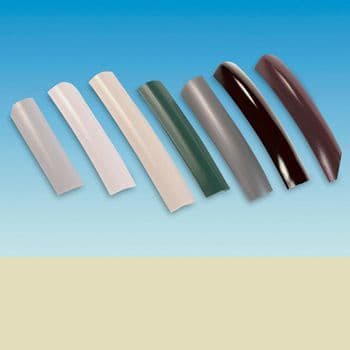 PVC Crescent Awning Rail Insert Beige