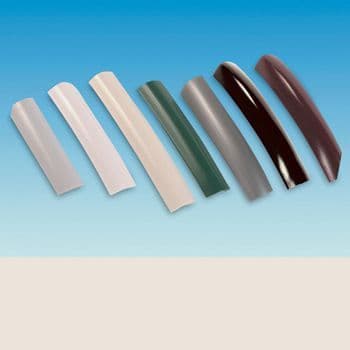 PVC Crescent Awning Rail Insert CREAM