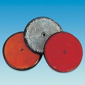 Reflective Circle 60mm  Red