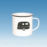 Retro Mug  Caravan - Pack of 4