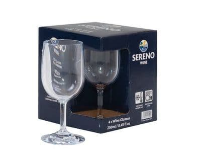 Sereno Wine Glass 250ml - Set of 4