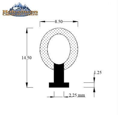 Sponge Rubber Door Seal