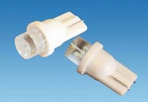 Wedgebase T10 1 LED Warm White 12V Bulb