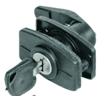 West Alloy Lock Assembly With 2 Keys