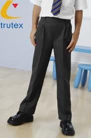 Boys Mid-Grey Trutex Trouser