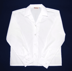 White Revere Long Sleeve Blouse (2 pack)