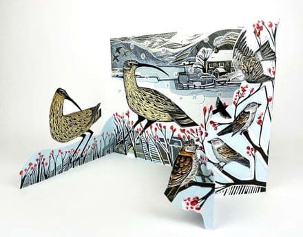 Curlew Christmas Advent Calendar by Angela Harding