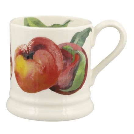 Emma Bridgewater Pottery 1/2 Pint Mug - Peaches - Fruit  - New First Quality