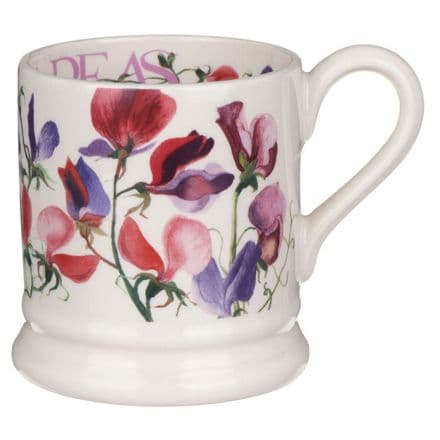 Emma Bridgewater Pottery 1/2 Pint Mug - Sweet Peas