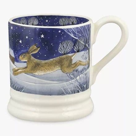 Emma Bridgewater Pottery - Midnight Hares - 1/2 Pint Mug