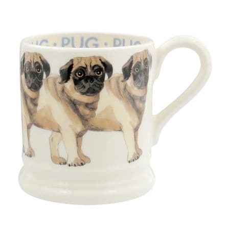Emma Bridgewater Pottery Pug Dog 1/2 Pint Mug