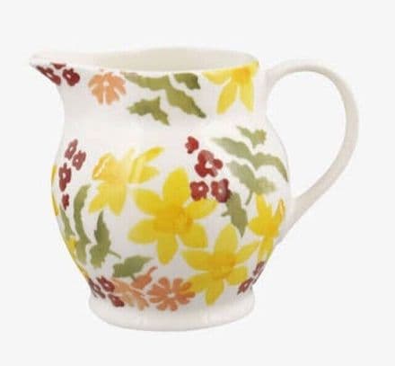 Emma Bridgewater Pottery - Wild Daffodils 1/2 Pint Jug - New First - Flowers