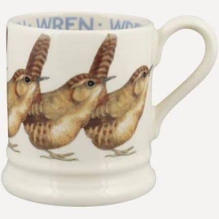 Emma Bridgewater Pottery Wren Bird 1/2 Pint Mug.