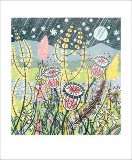 Seasons Songs Flowers by Angie Lewin