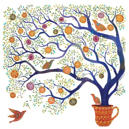 Sweet Pomegranate Tree by Melissa Launay
