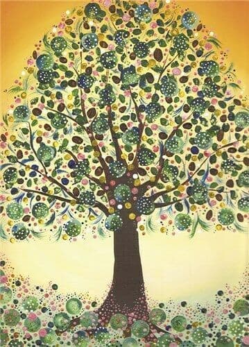 The Wishing Tree - Fine Art Blank Greeting Card