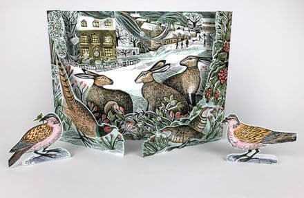 We Three Hares Advent Calendar by Angela Harding