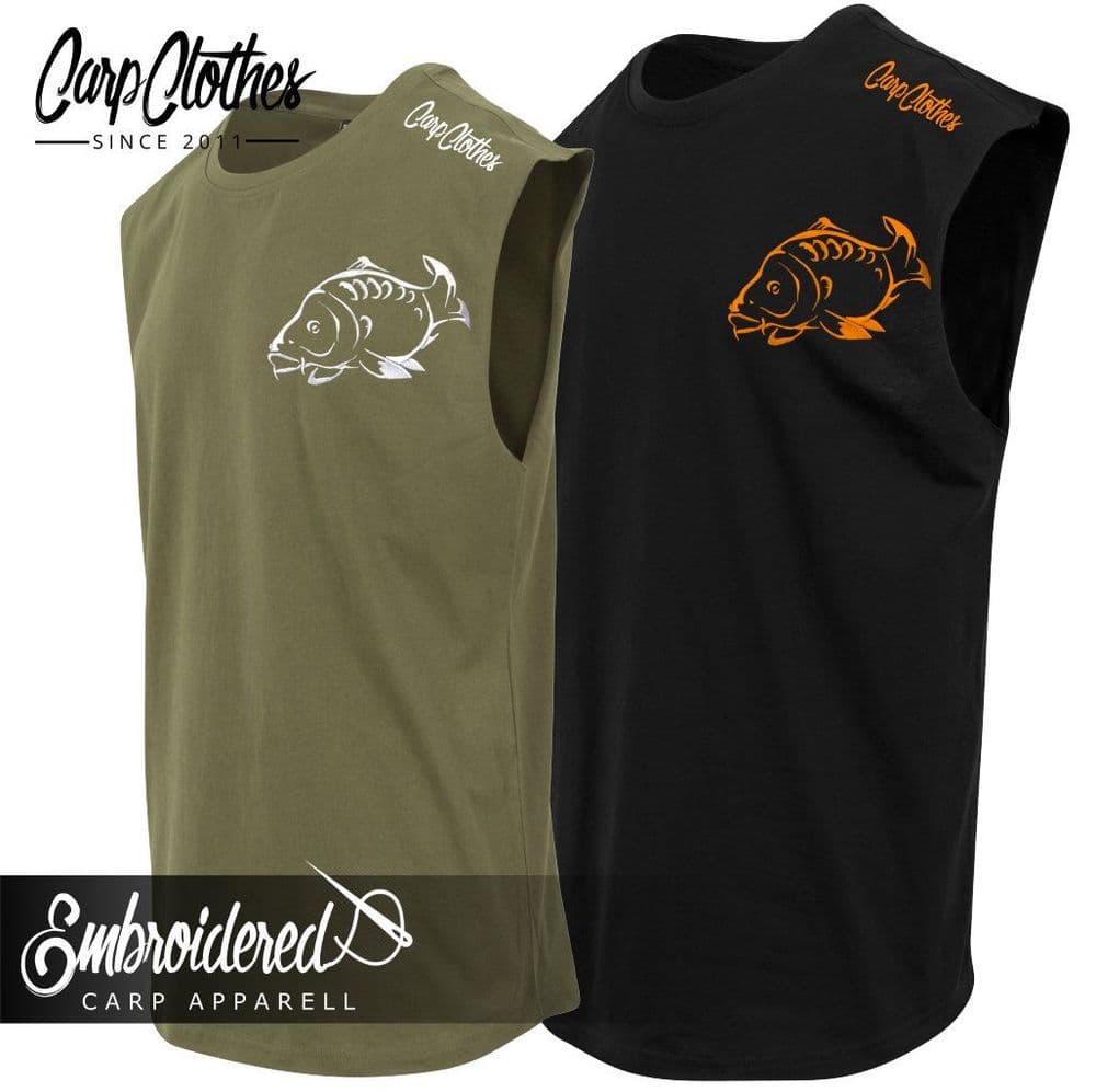 001 CARP SLEEVELESS T-SHIRT