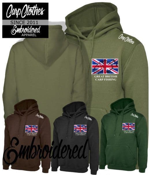 002 EMBROIDERED CARP HOODIE