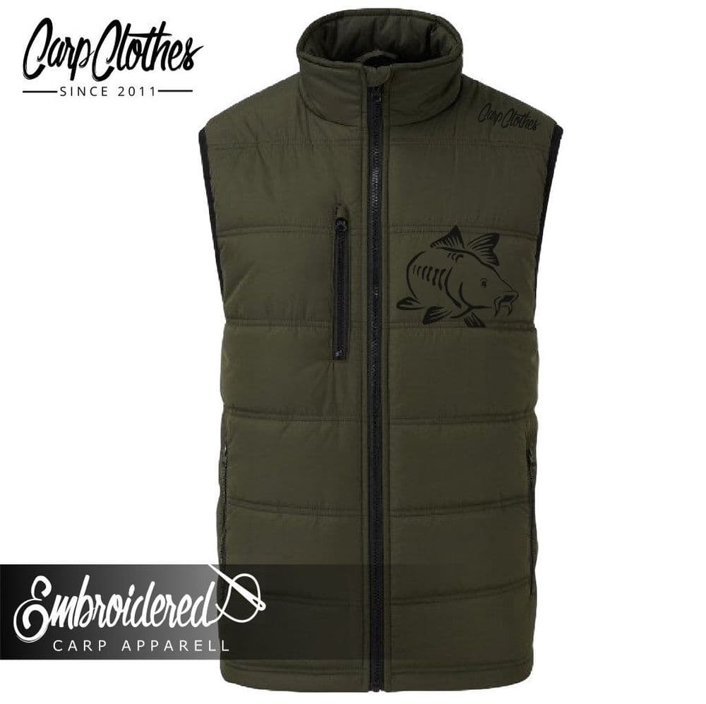 003 CARP PADDED BODYWARMER