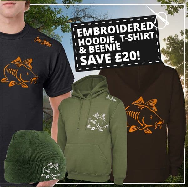 003 EMBROIDERED CARP DEAL