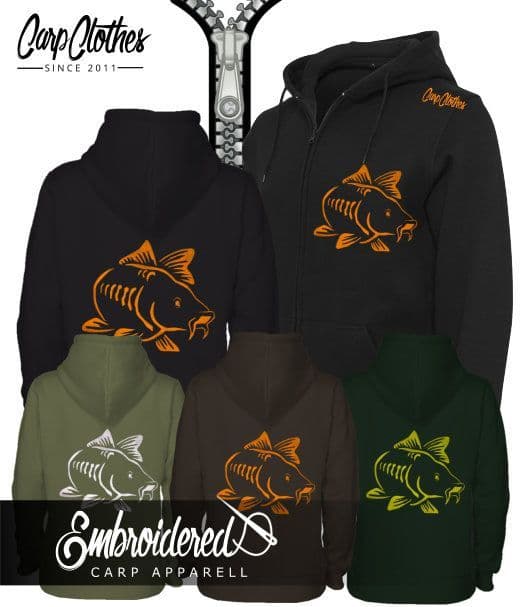 003 EMBROIDERED CARP ZOODIE