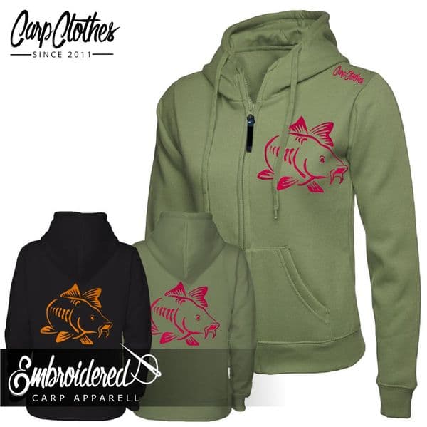 003 LADIES EMBROIDERED ZOODIE