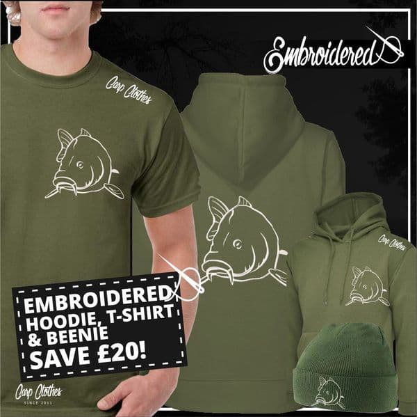 004 EMBROIDERED CARP DEAL