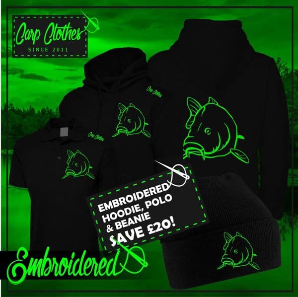 004 NEON EMBROIDERED CARP DEAL