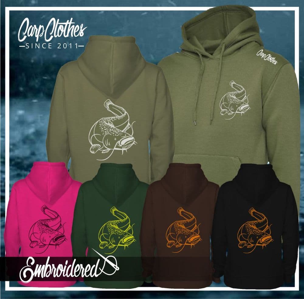 005 EMBROIDERED CAT HOODIE