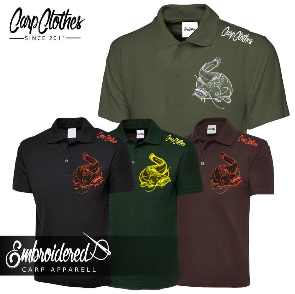 005 EMBROIDERED CAT POLO