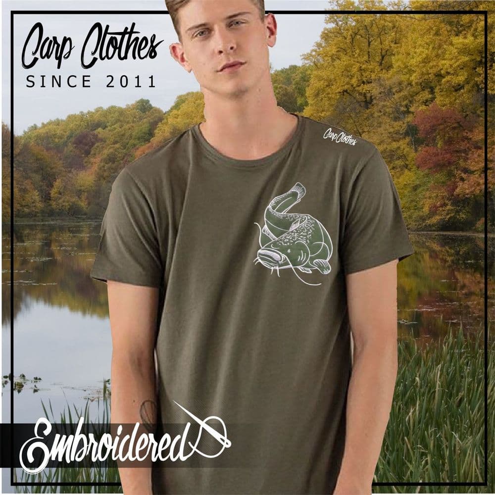 005 EMBROIDERED CAT T-SHIRT