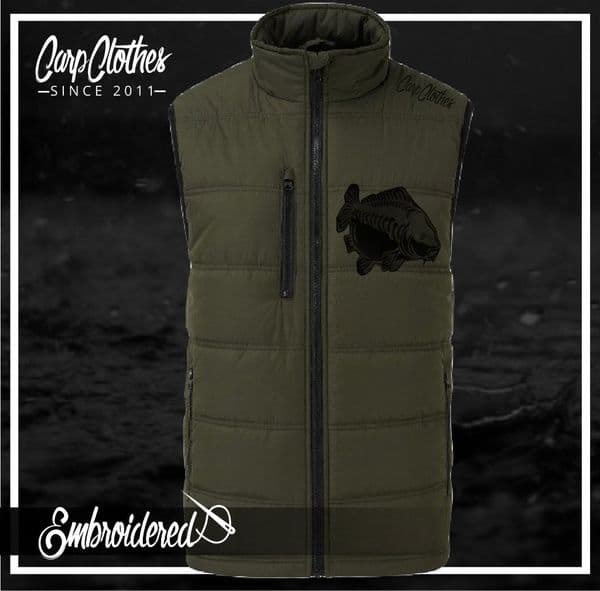 009 CARP PADDED BODYWARMER
