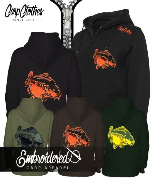 009 EMBROIDERED CARP ZOODIE