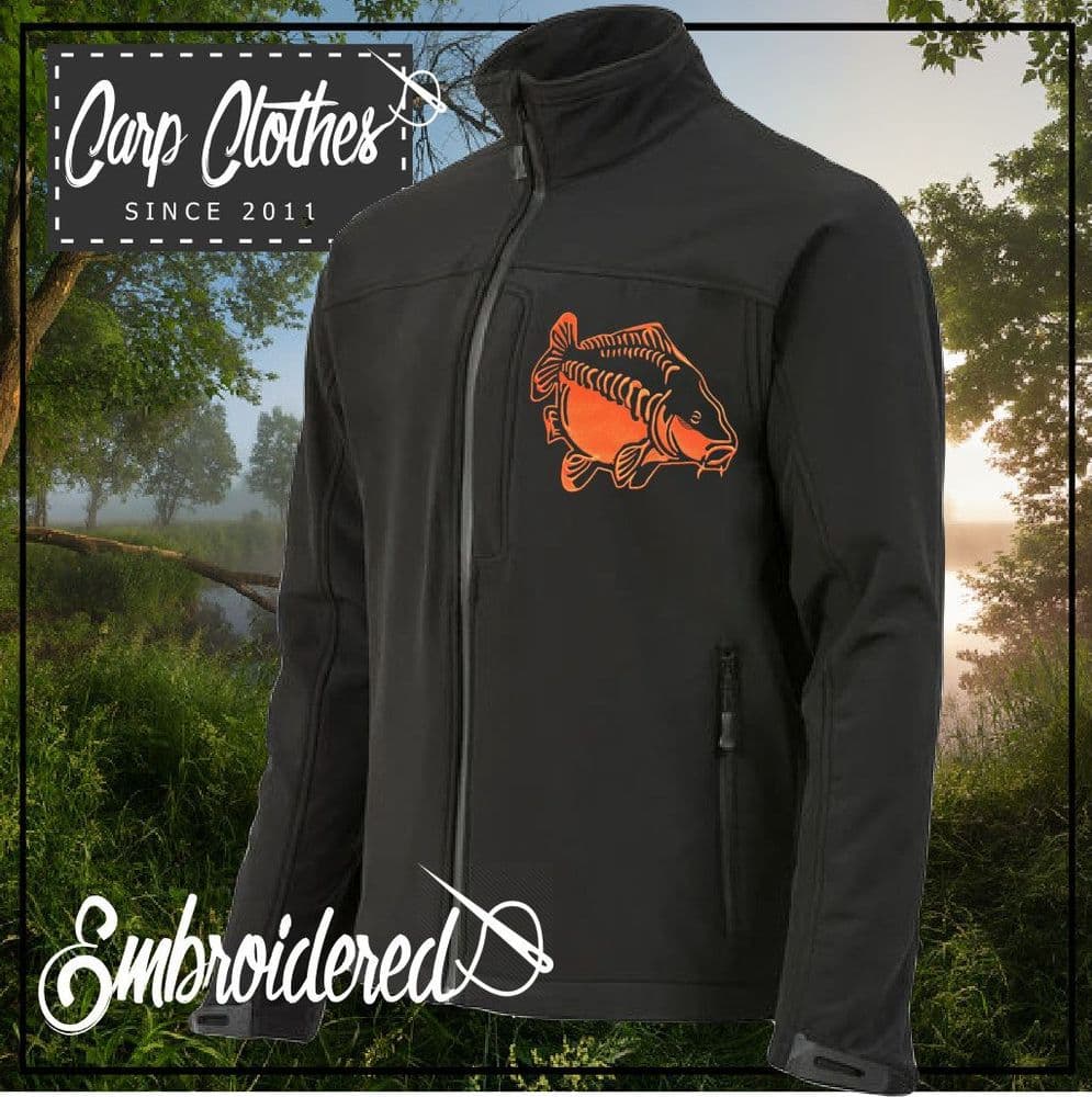 009 EMBROIDERED SOFTSHELL JACKET