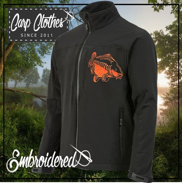 009 EMBROIDERED SOFTSHELL JACKET