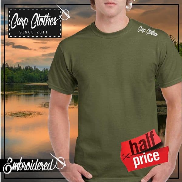020 EMBROIDERED CARP T-SHIRT