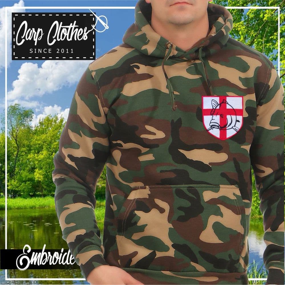 021 EMBROIDERED CAMO FISHING HOODIE FRONT ONLY