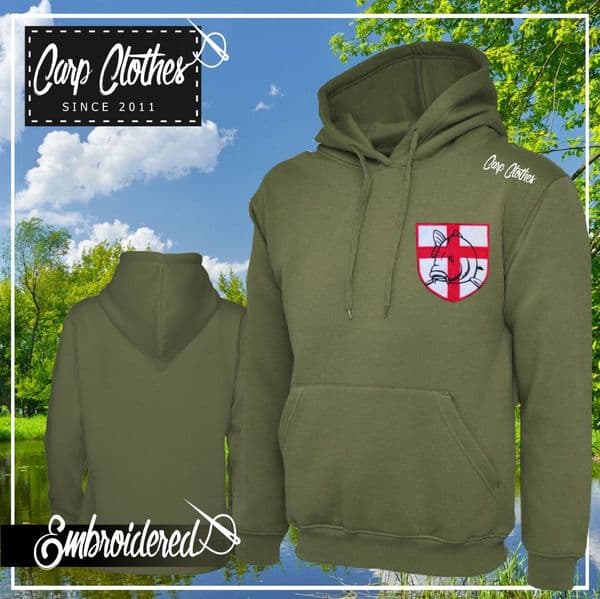 021 EMBROIDERED CARP HOODIE