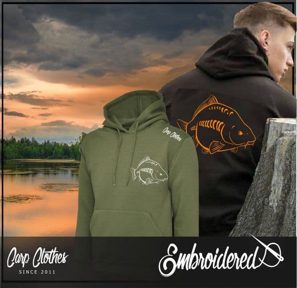 026 EMBROIDERED CARP HOODIE