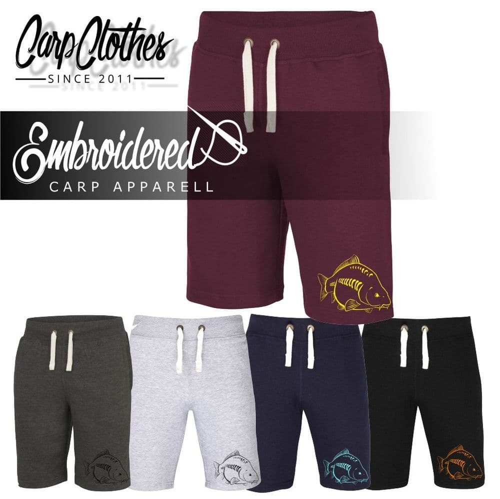 026 EMBROIDERED CARP SHORTS