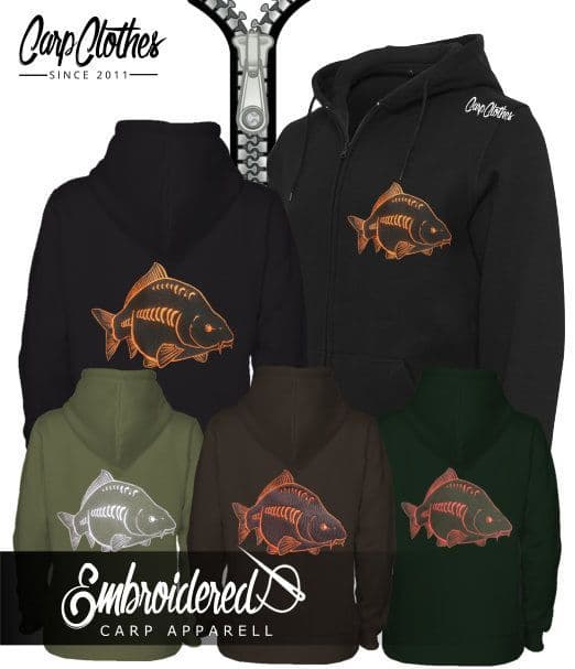 026 EMBROIDERED CARP ZOODIE