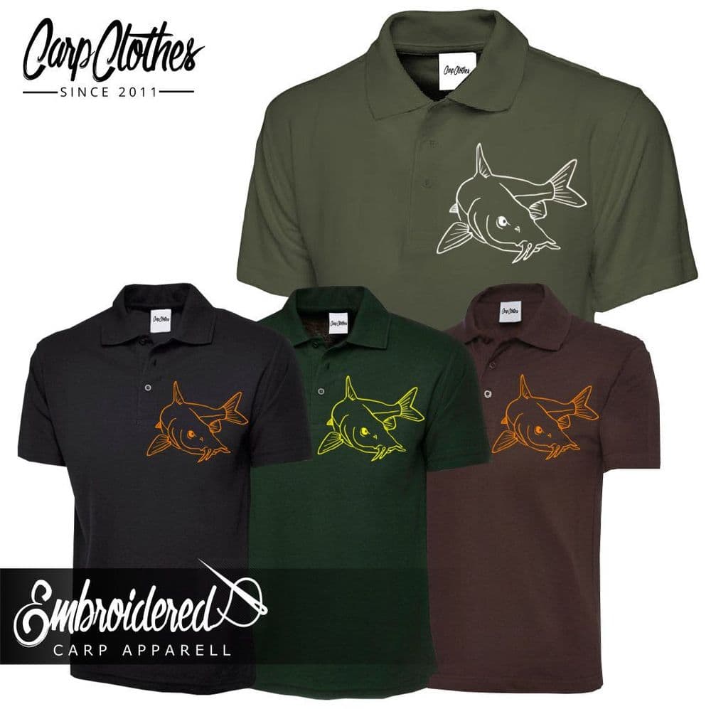 027 EMBROIDERED BARBEL POLO