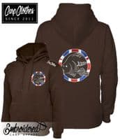 030 EMBROIDERED CARP HOODIE